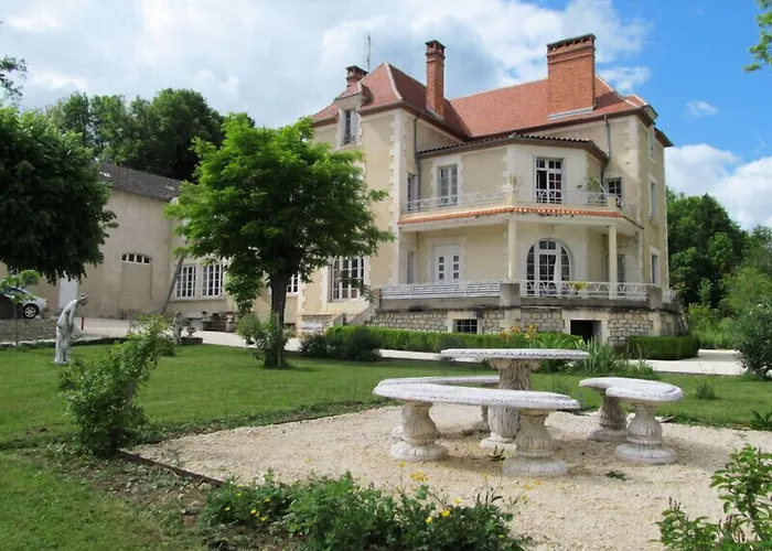 Vue Du Chateau D'excideuil En